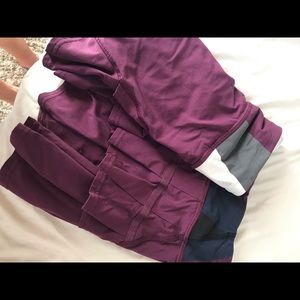 Lulu lemon running skirt.